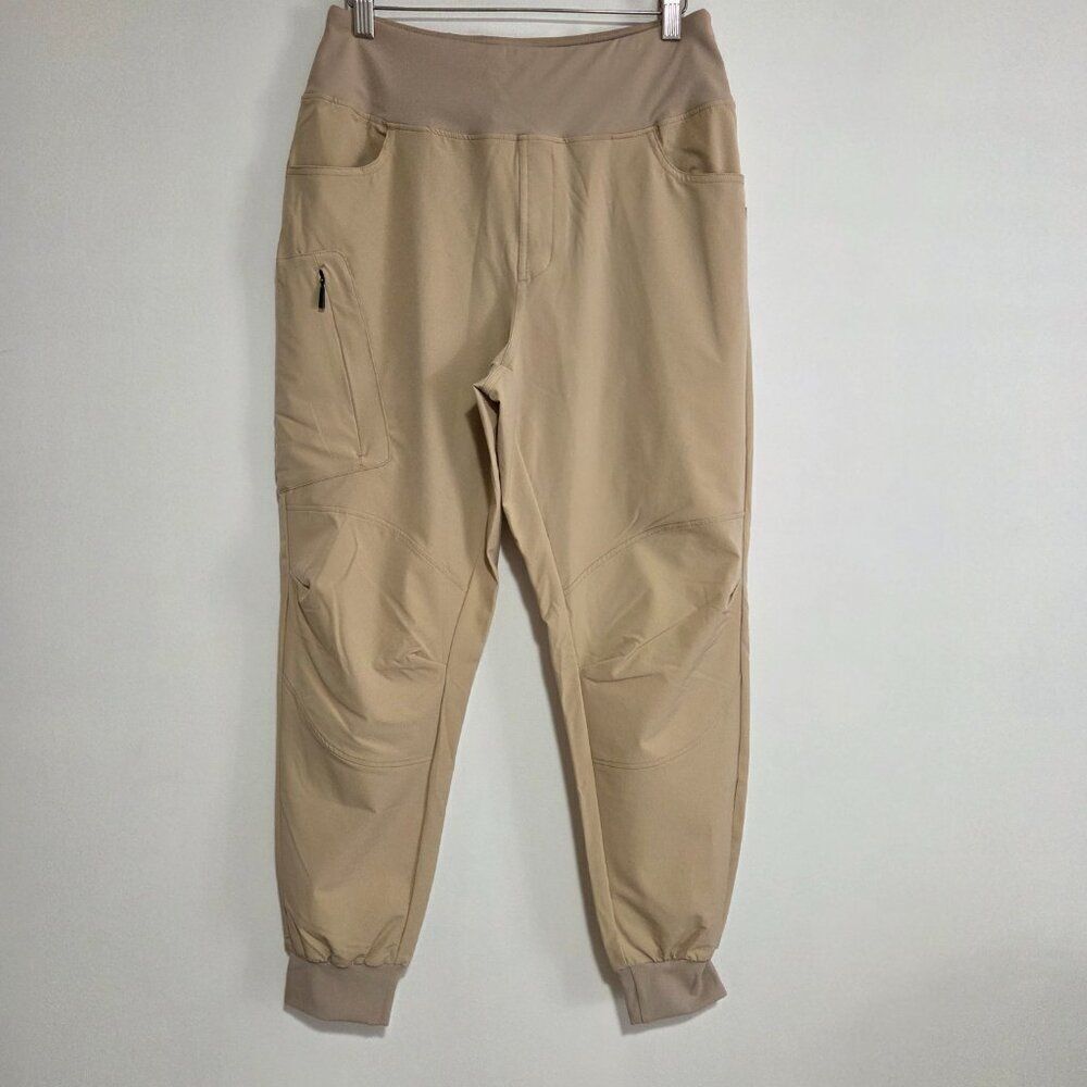 NEW WITH TAG BALEAF TAN WATER RESISTANT JOGGER PANTS SIZE M